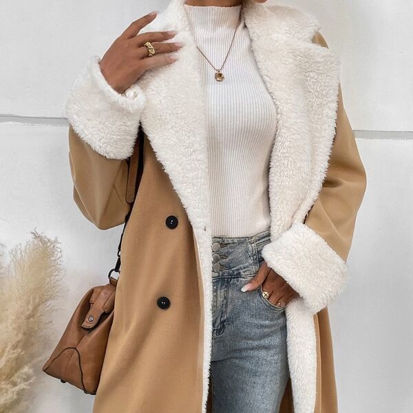 Leisure Commute Woolen Coat